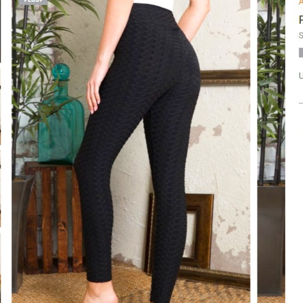 GLASSTWO SOLIC ACTIVE BUBBLE LEGGINGS